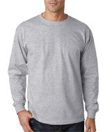 363LS Jerzees Adult HiDENSI-T&reg; Long-Sleeve T-Shirt Ash (98/2)