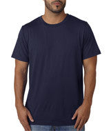 3650 Bella + Canvas Unisex Poly-Cotton Short-Sleeve Tee Navy