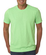 3650 Bella + Canvas Unisex Poly-Cotton Short-Sleeve Tee Neon Green