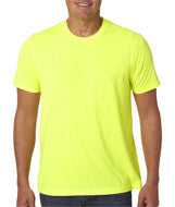 3650 Bella + Canvas Unisex Poly-Cotton Short-Sleeve Tee Neon Yellow
