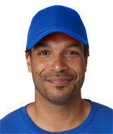 3660 Bayside Chino Twill Structured Cap Royal