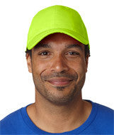 3660 Bayside Chino Twill Structured Cap Lime Green