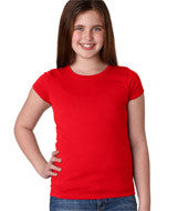 3710 Next Level The Princess Tee Red