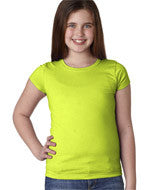 3710 Next Level The Princess Tee Neon Yellow