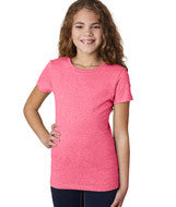 3712 Next Level The Princess CVC Neon Heather Pink (60/40)