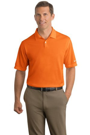 Nike Golf - Dri-FIT Pebble Texture Polo. 373749 Orange