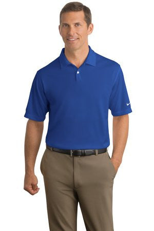 Nike Golf - Dri-FIT Pebble Texture Polo. 373749 Varsity royal