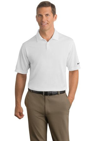 Nike Golf - Dri-FIT Pebble Texture Polo. 373749 White