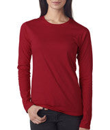 374L Anvil Ladies' Lightweight Fitted Long-Sleeve Tee Independence Red