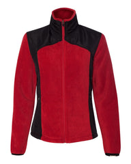 Colorado Clothing - Ladies' Telluride Nylon/Polarfleece Jacket - 7116 Atomic/_black
