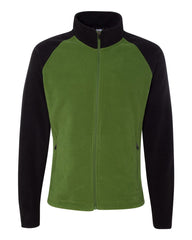 Colorado Clothing - Steamboat  Microfleece Jacket - 7205 Kale/_black