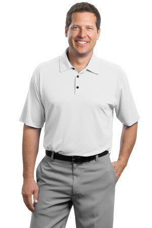 Nike Golf - Dri-FIT Mini Texture Polo - 378453 White