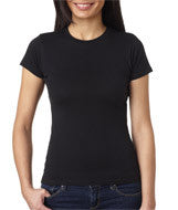 379 Anvil Ladies' Lightweight Fitted Tee Black