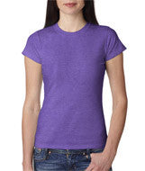 379 Anvil Ladies' Lightweight Fitted Tee Heather Purple