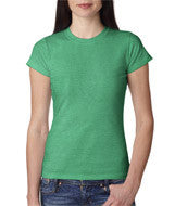 379 Anvil Ladies' Lightweight Fitted Tee Heather Green