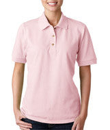3800L Gildan Ultra Cotton&reg; Ladies' Piqué Polo Light Pink