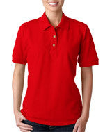 3800L Gildan Ultra Cotton&reg; Ladies' Piqué Polo Red
