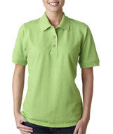3800L Gildan Ultra Cotton&reg; Ladies' Piqué Polo Kiwi