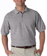3800 Gildan Ultra Cotton&reg; Adult Piqué Polo Sport Grey (90/10)