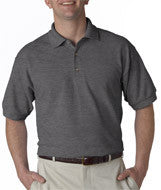 3800 Gildan Ultra Cotton&reg; Adult Piqué Polo Dark Heather (50/50)