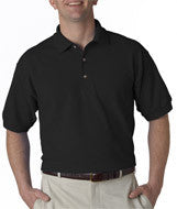 3800 Gildan Ultra Cotton&reg; Adult Piqué Polo Black