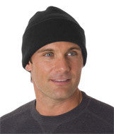 3825 Bayside Knit Cuff Beanie Black