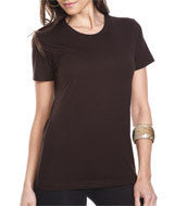 3900 Next Level The Boyfriend Tee Dark Chocolate