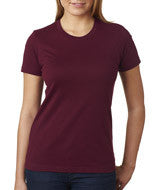 3900 Next Level The Boyfriend Tee Maroon