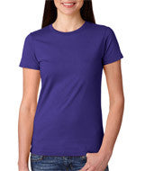 3900 Next Level The Boyfriend Tee Purple Rush