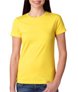 3900 Next Level The Boyfriend Tee Vibrant Yellow