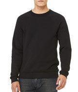 3901 Bella + Canvas Unisex Sponge Fleece Crew Neck Sweatshirt Black