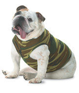 3902 Doggie Skins Baby Rib Tank Green Woodland