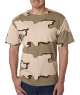 3906 Code Five Adult Camouflage T-Shirt Desert Camouflage