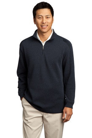 Nike Golf - Heather Cover-Up. 392394 Navy Heather/Dark Navy