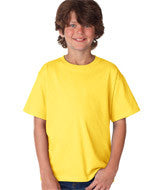3930B Fruit of the Loom Youth Heavy Cotton HD&reg; T-Shirt Yellow