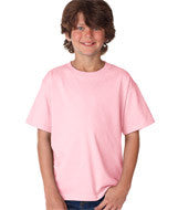3930B Fruit of the Loom Youth Heavy Cotton HD&reg; T-Shirt Classic Pink