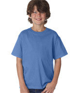 3930B Fruit of the Loom Youth Heavy Cotton HD&reg; T-Shirt Columbia Blue