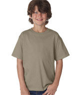 3930B Fruit of the Loom Youth Heavy Cotton HD&reg; T-Shirt Khaki