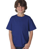 3930B Fruit of the Loom Youth Heavy Cotton HD&reg; T-Shirt Admiral Blue