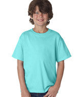 3930B Fruit of the Loom Youth Heavy Cotton HD&reg; T-Shirt Scuba Blue