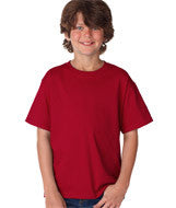 3930B Fruit of the Loom Youth Heavy Cotton HD&reg; T-Shirt Cardinal