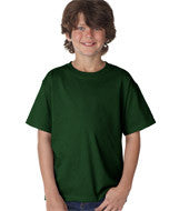3930B Fruit of the Loom Youth Heavy Cotton HD&reg; T-Shirt Forest Green