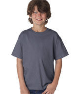 3930B Fruit of the Loom Youth Heavy Cotton HD&reg; T-Shirt Charcoal Grey