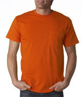 3930P Fruit of the Loom Adult Heavy Cotton HD&reg; T-Shirt with Pocket Burnt Orange