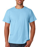 3930 Fruit of the Loom Adult Heavy Cotton HD&reg; T-Shirt Light Blue