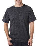 3930 Fruit of the Loom Adult Heavy Cotton HD&reg; T-Shirt Black Heather(50/50)