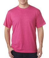 3930 Fruit of the Loom Adult Heavy Cotton HD&reg; T-Shirt Retro Heather Pink (50/50)