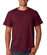 3930 Fruit of the Loom Adult Heavy Cotton HD&reg; T-Shirt Maroon