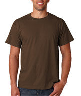 3930 Fruit of the Loom Adult Heavy Cotton HD&reg; T-Shirt Chocolate