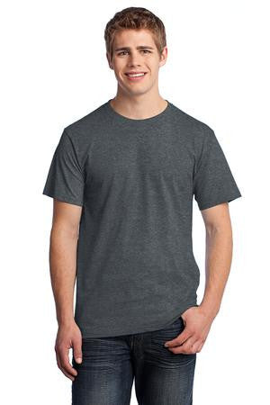 Fruit of the Loom Heavy Cotton HD® 100% Cotton T-Shirt. 3930 Black Heather